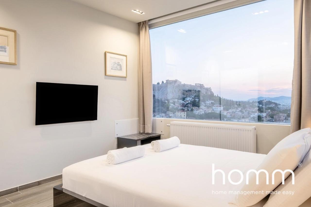 Ll Extraordinary Homm Suites Acropolis & Lycabettus Views With Jacuzzi Aten Exteriör bild